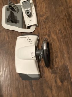 Xbox 360 Car Steering Wheel And Pedals