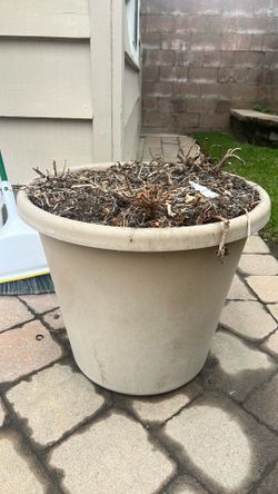 FREE planter and pot of dirt