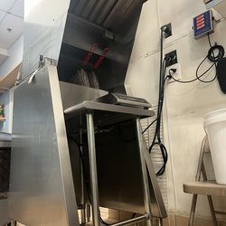 NSF Ventless Hood, Deep Fryer, and Digital Timer