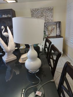  Large Lamp With Shade