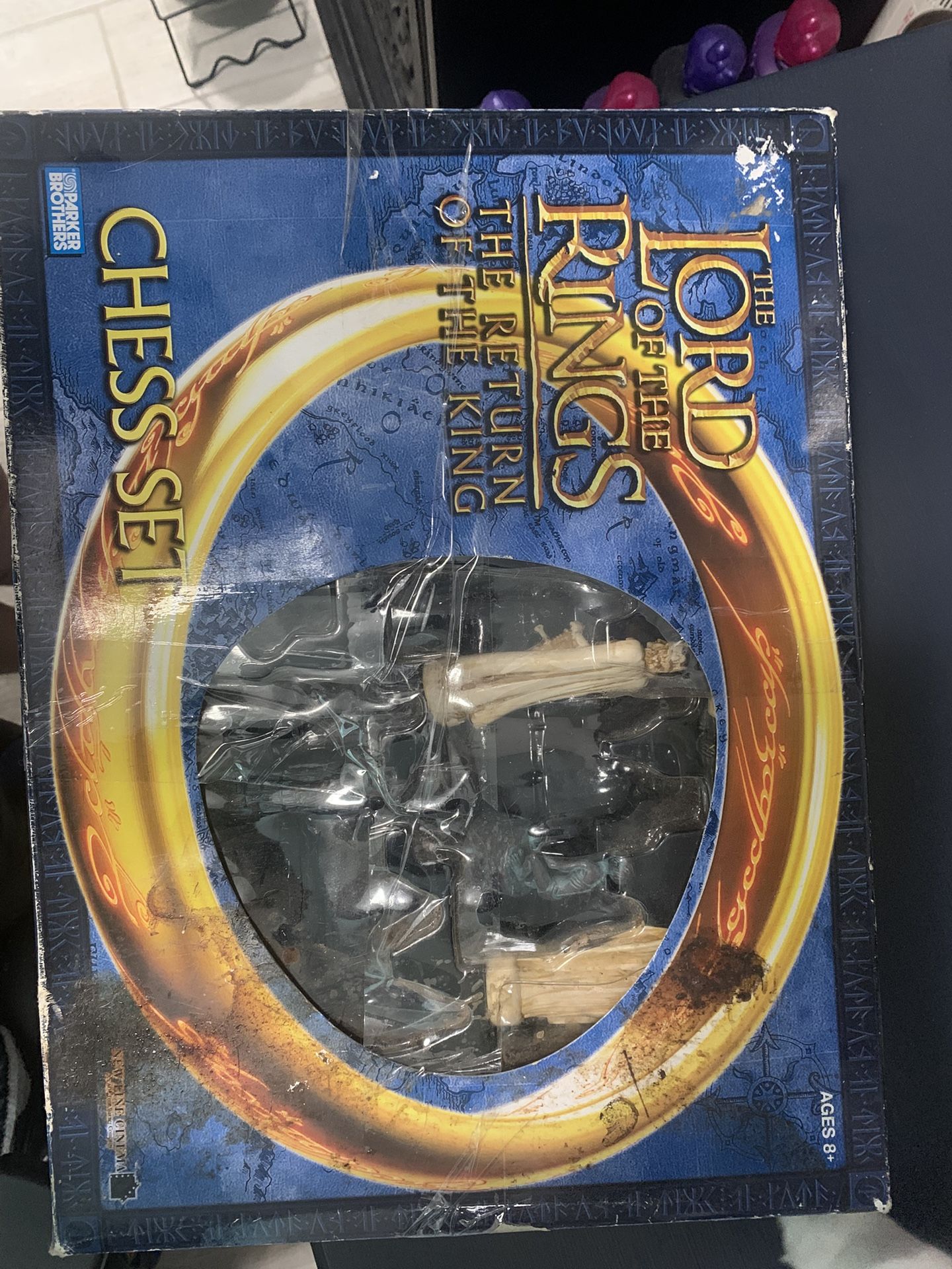 The Lord of the Rings The Return of the King Chess Set 2003 Parker Bros Complete
