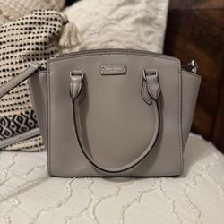 KATE SPADE || Gray Satchel Bag