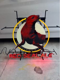 Ruedrich’s Red Seal Ale Neon Sign - North Coast Brewing