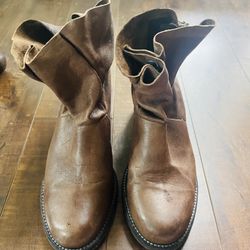 Brown Leather Boots 7