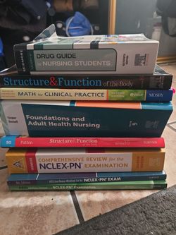 Nursing Textbook Lot – 8 Books