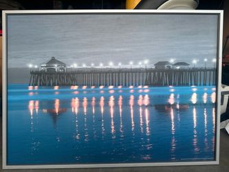Huntington Beach Pier IKEA Picture Frame -$40