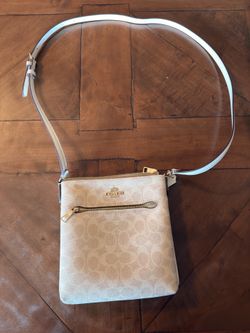 Coach Mini Rowan File Bag In Signature Canvas