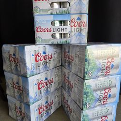 Coors light 24 pack CANS  BEER .