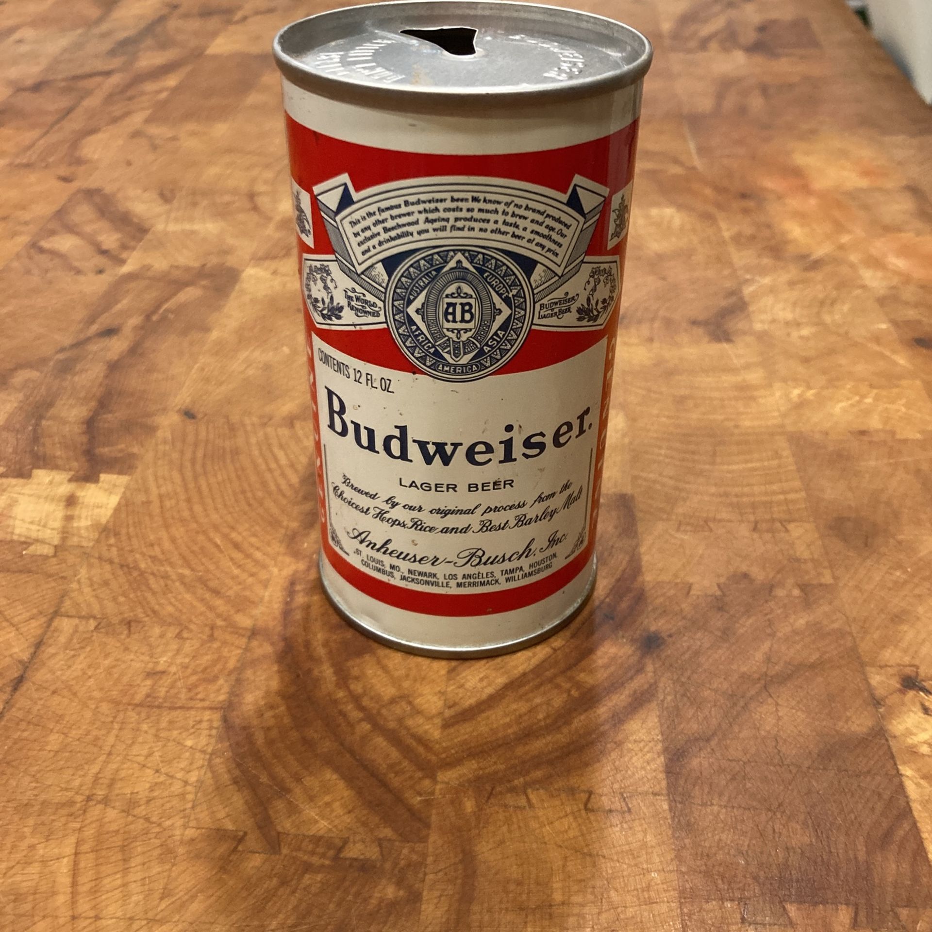 Budweiser Beer Can