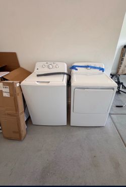 GE washer and dryer