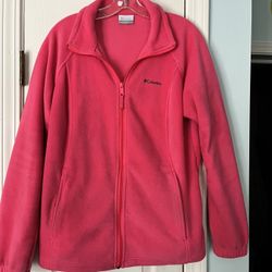 Women’s Columbia Fleece Jacket Size L 