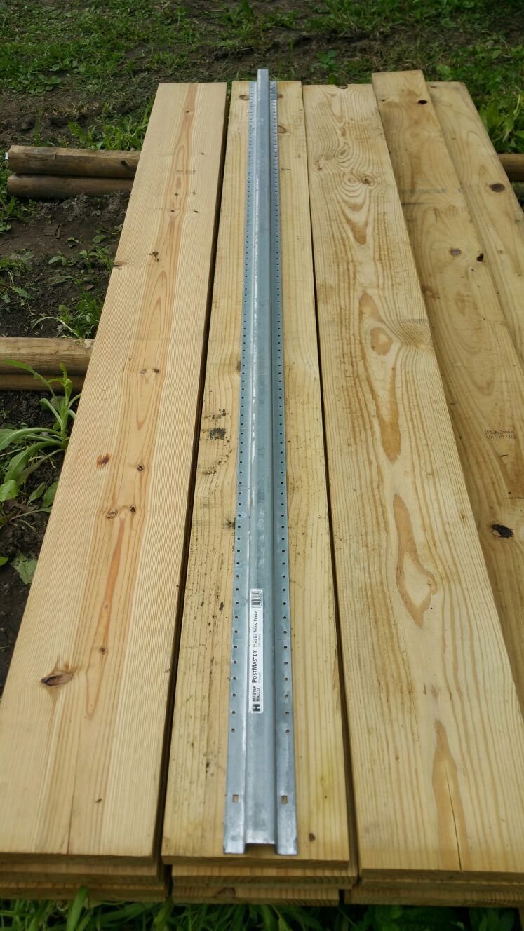 8' Master Halco Postmaster galvanized steel fence post 20 off