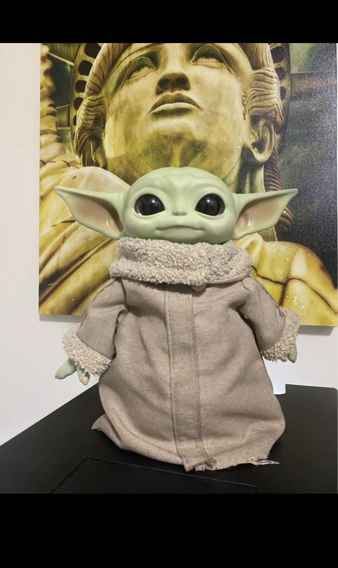 Star Wars The Mandalorian Grogu Plush Toy with Soft Body, 11-inch Character Figure