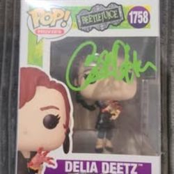 !NEW! Catherine O'Hara Autographed Delia Deetz #1758 Funko Pop
