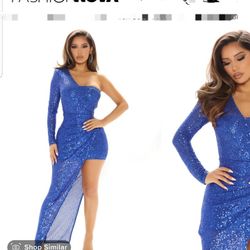Fashion Nova Sequin Maxi Dress