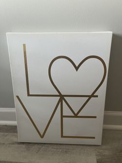 Love Canvas Wall Art 