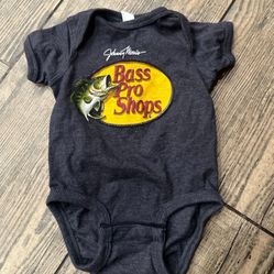 Bass Pro Shops baby bodysuit  