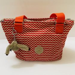 Kipling Jonesy Handbag Color Chevron With a Wallet