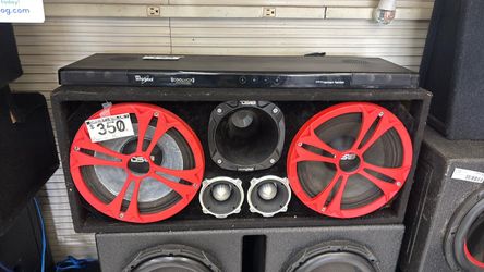 DS18 Subwoofer Speaker Box Setup