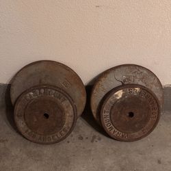 150lbs Standard Plates