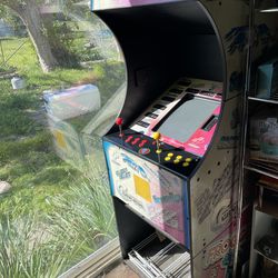 Konami video game cabinet