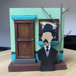 Dr. Jose Gregorio Hernandez hand painted Wall Art, Artesania, Beato #14