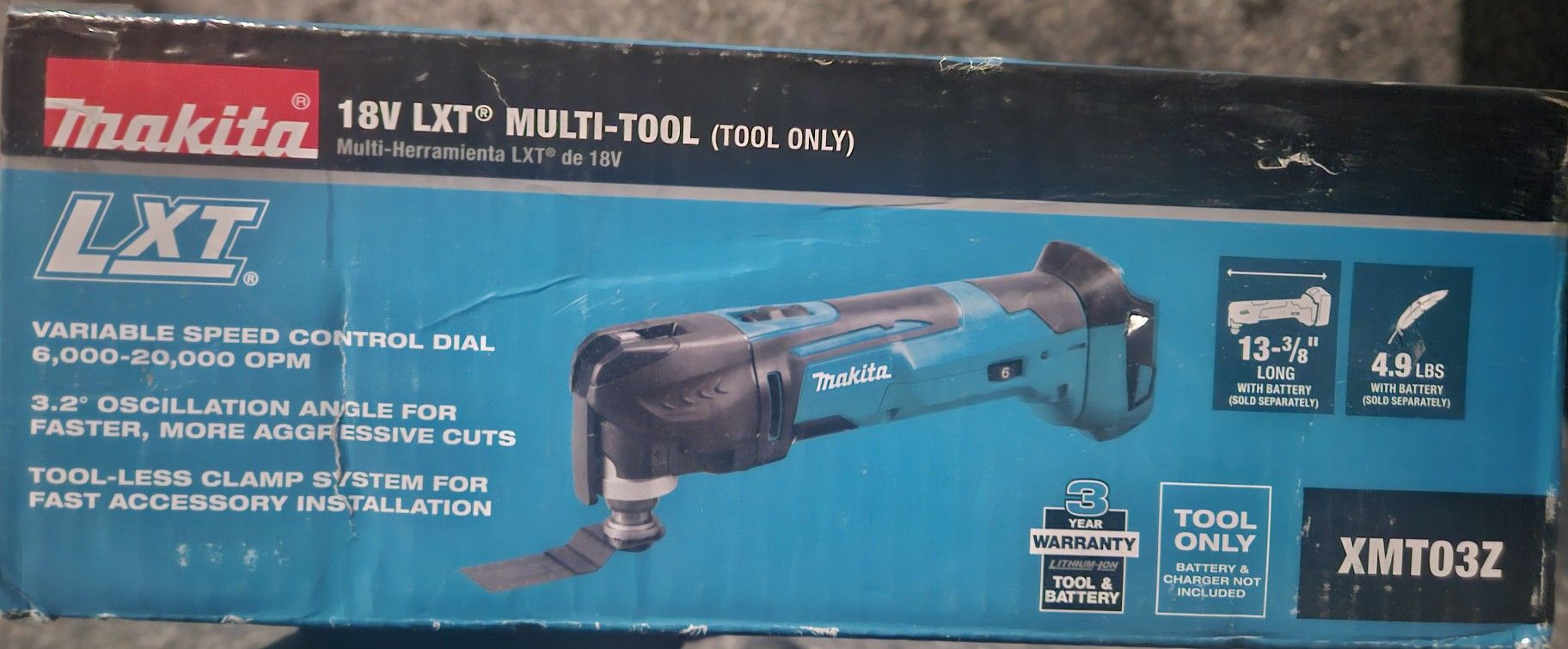 Makita 18 Volt LXT Multi-tool