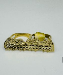 10k 2 finger ring