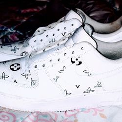 Louis Vuitton Custom Nike Air Force 1's 