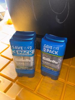 New Gillette deodorant