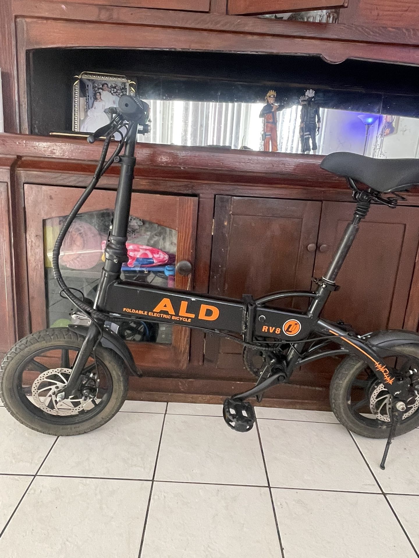 ALD foldable electronic bicycle 