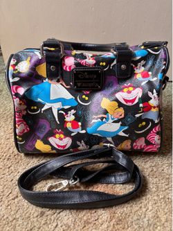 Alice in Wonderland Loungefly purse