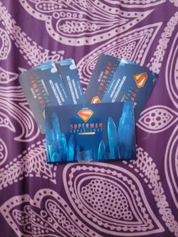Superman Experience Defenders Unite tickets (50 each)