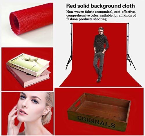 Red Backdrop Chromakey Photography And Video Fabric
