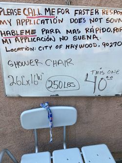 Shower chair silla para bañarse