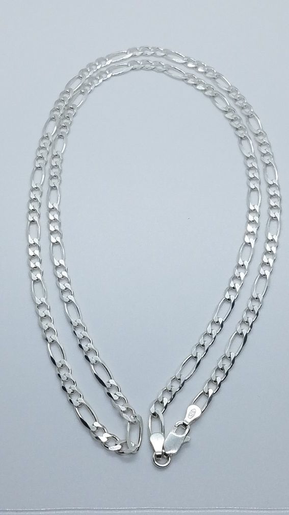 24inch silver chain