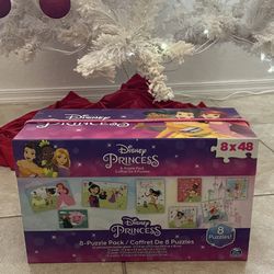 Disney Princess 8 Puzzles