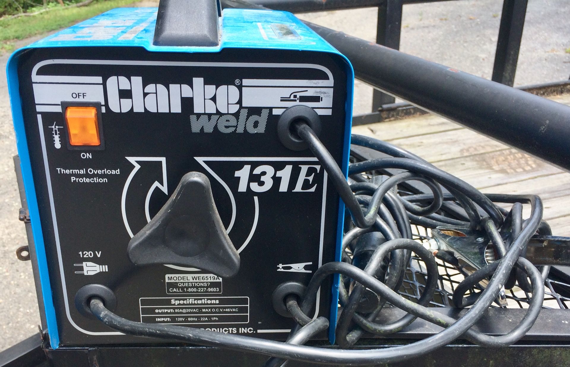 Clarke Weld 131E 120v welder. Perfect condition!!