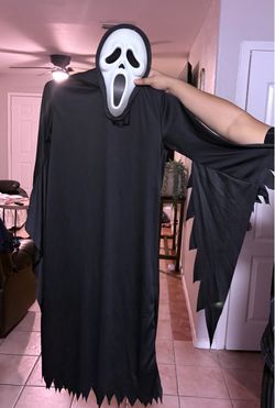 Ghost face costume adult size