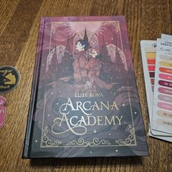 Arcana Academy by Elise Kova signed copy