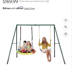 Heavy Duty Swing Set