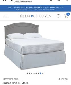 Delta Crib All In One Or Full Size Bed 