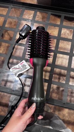 hot air brush hair dryer