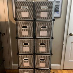 Cube Organizers with Shelves  