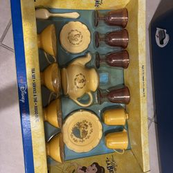 Vintage Tea Set Beauty And The Beast 