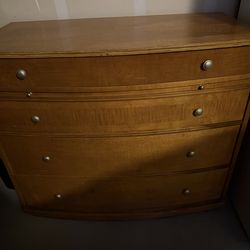 Solid wood writing desk