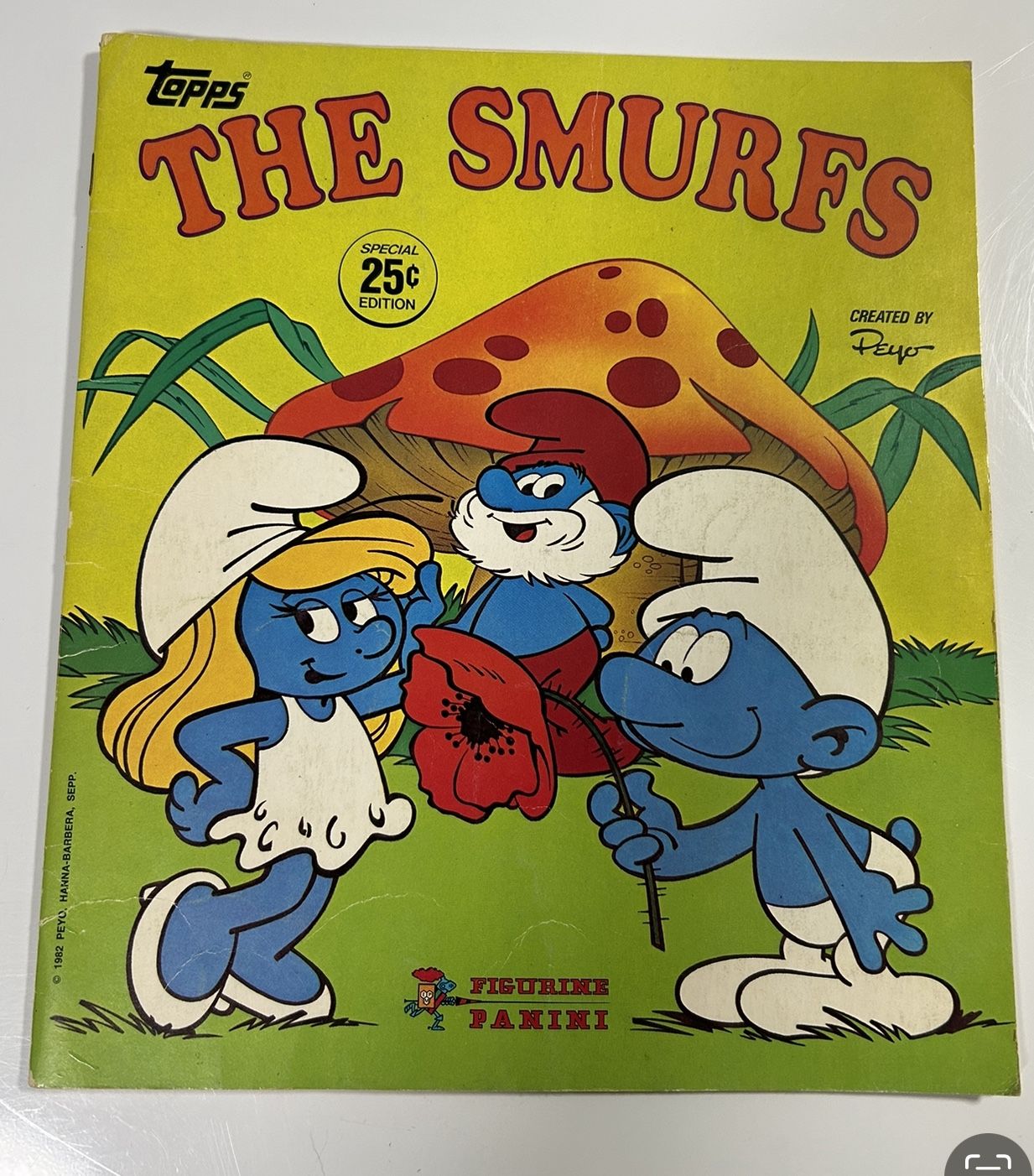 The Smurfs Panini Sticker Album