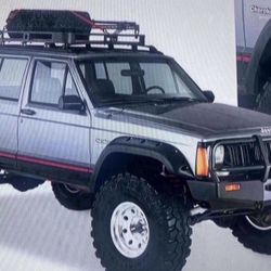 Bushwacker Jeep  Front and rear fenders