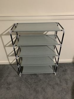 5 Tier 15 Pairs Shoe Organizer