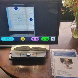 Optelec ClearView C Low Vision Video Magnifier – Desktop Touchscreen with Speech/OCR – Like New